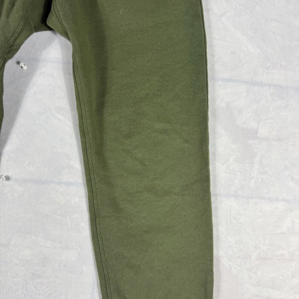 Hurley Jogger Pants Mens Olive Green Fleece Tapered Leg Elastic Waist Size M - Picture 11 of 16
